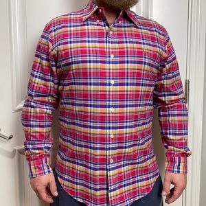 Ralph Lauren red plaid shirt